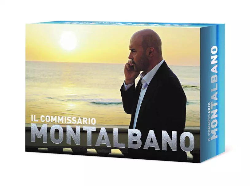 Cofanetto DVD de Il Commissario Montalbano Copertina del cofanetto DVD de Il Commissario Montalbano