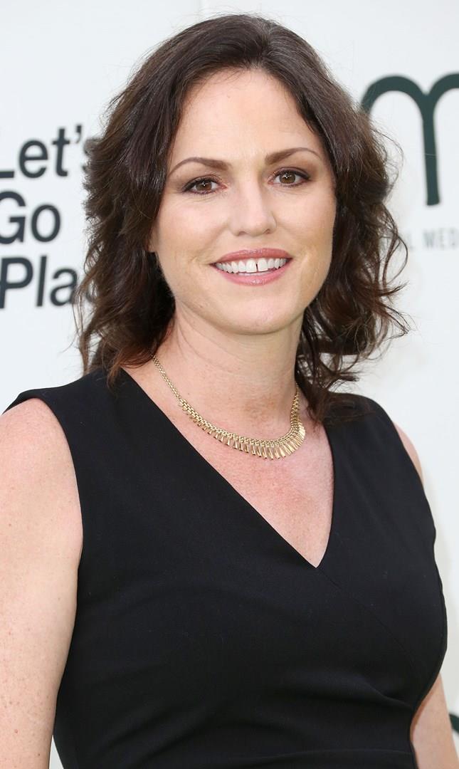 Jorja Fox ha recitato in CSI - Scena del crimine Jorja Fox posa per i fotografi