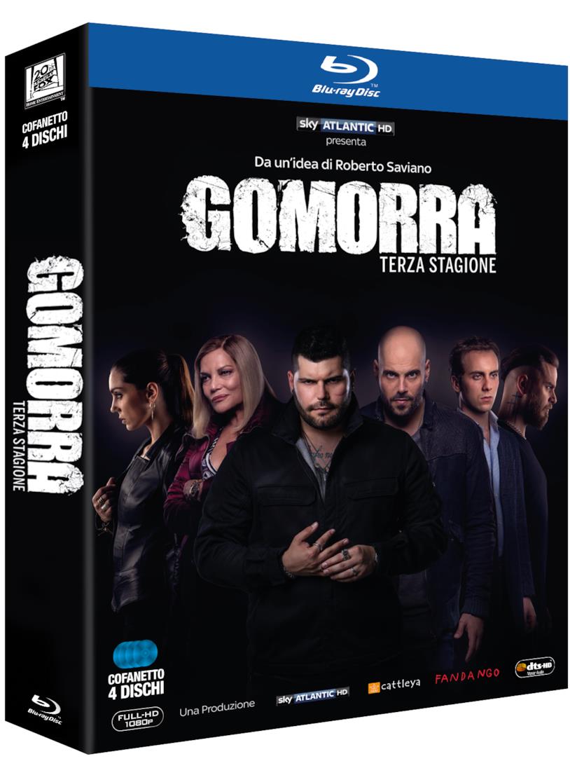 Gomorra la serie terza stagione in Blu-ray Gomorra la serie