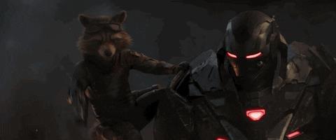 La nuova coppia di eroi vista nel trailer di Avengers: Endgame Rocket e War Machine nel nuovo trailer di Avengers: Endgame