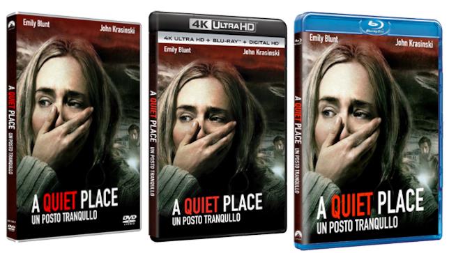 A quiet place versione Home Video A quiet place versione DVD e Blu-ray