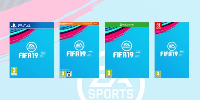 Le cover provvisorie di FIFA 19 Le quattro versioni di FIFA 19