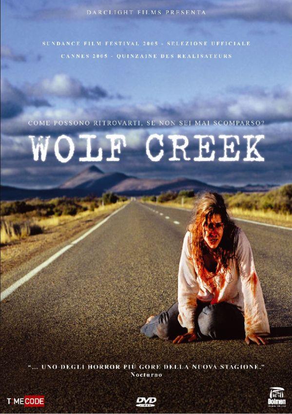 La copertina della versione home video italiana di Wolf Creek Wolf Creek - La copertina dell'edizione italiana