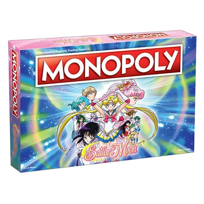 Il famoso gioco da tavolo Monopoly ha creato un'edizione speciale dedicata alle guerriere Sailor dell'omonimo manga giapponese La confezione del Monopoly versione Sailor Moon