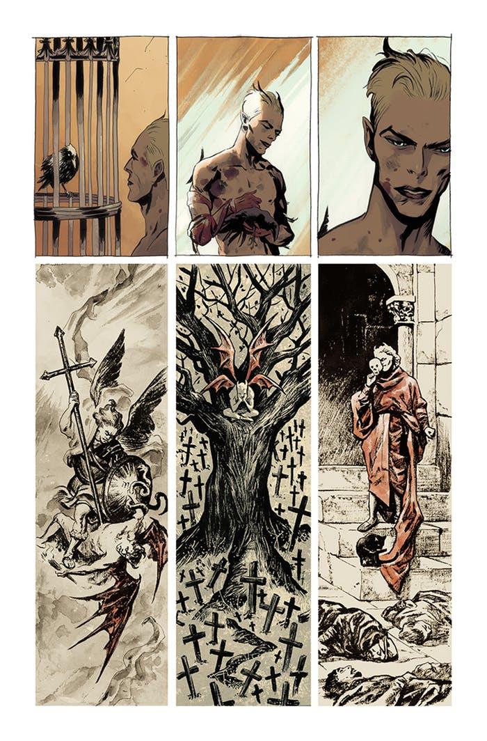 Pagina di Lucifer #1 Tavola di Lucifer #1
