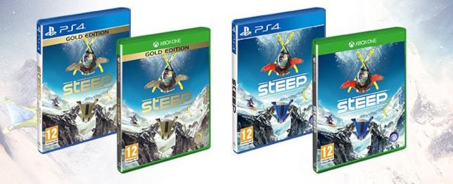 Steep per PS4 e Xbox One Steep per PS4 e Xbox One nella versione standard e gold