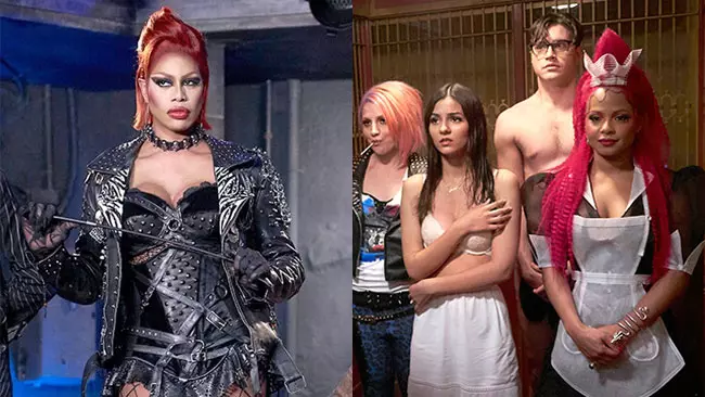 Prime immagini ufficiali del remake del Rocky Horror Picture Show Laverne Cox e il cast del Rocky Horror Picture Show