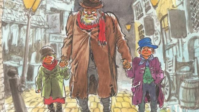 La cover di Fagin l'ebreo di Eisner La copertina del fumetto Fagin l'ebreo