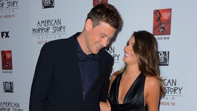Lea Michele ha pubblicato su Instagram una foto inedita di lei e Cory Monteith Lea Michele e Cory Monteith a un evento ufficiale nel 2012