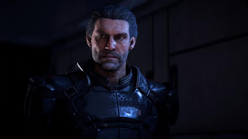 Tanti dettagli ufficiali per Mass Effect: Andromeda Un primo piano del padre dei due protagonisti di Mass Effect: Andromeda