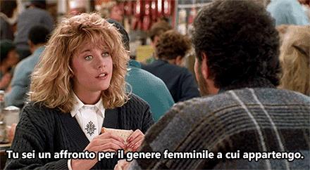 Harry ti presento Sally Una scena di Harry ti presento Sally