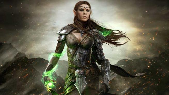 Redfall potrebbe essere il sesto capitolo di The Elder Scrolls Una guerriera elfa dalla serie The Elder Scrolls