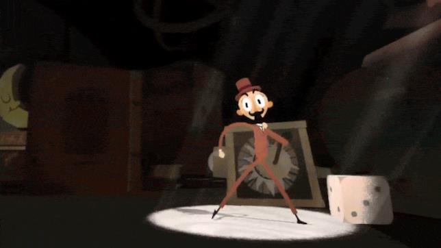 Il Google Doodle dedicato a Georges Méliès Lo sdoppiamento di Georges Méliès nel Google Doodle a lui dedicato