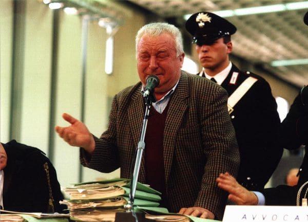 Pietro Pacciani al processo Pacciani a processo