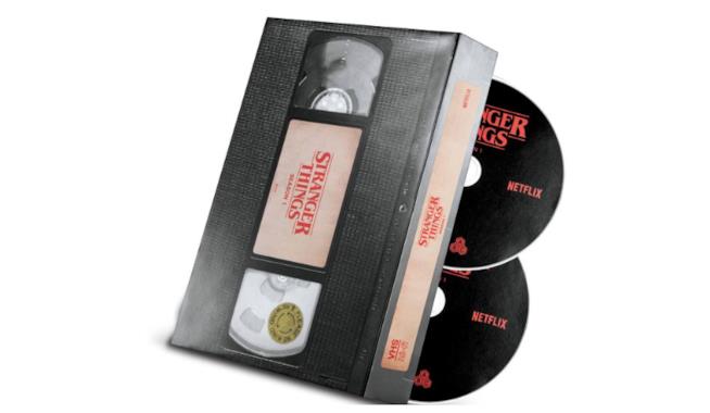 DVD Stranger Things a forma di videocassetta I DVD di Stranger Things