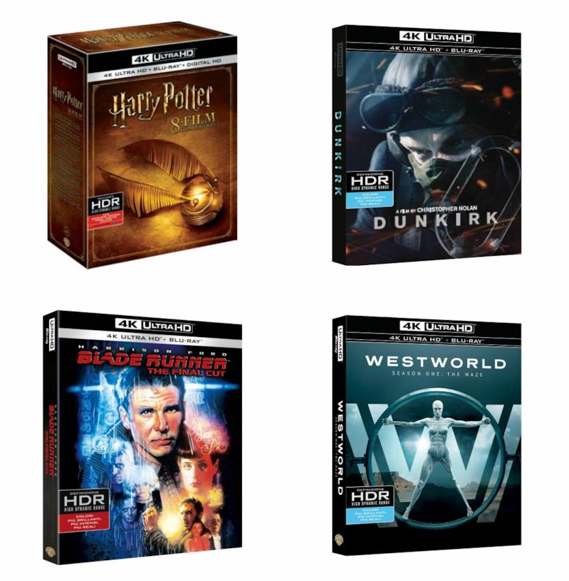 Le proposte in 4K Ultra HD per Natale 2017 Le proposte in 4K Ultra HD di Warner Bros. per Natale 2017