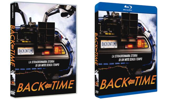 Back in Time: il documentario in Home Video Le cover delle edizioni DVD e Blu-ray di Back in Time