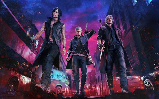 Devil May Cry 5 disponibile il Bloody Palace Devil May Cry 5 Dante, Nero e V