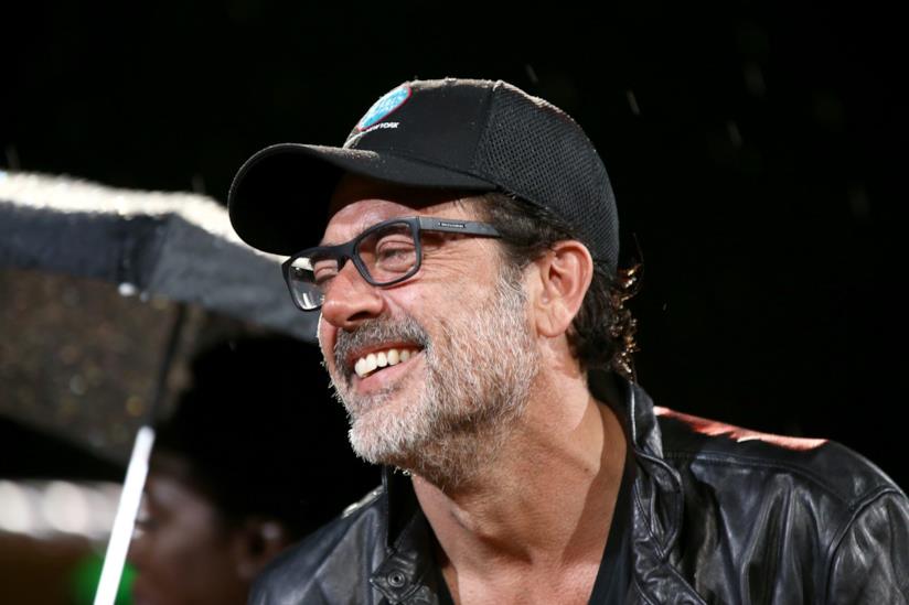 il figlio di Jeffre Dean Morgan gioca a essere Negan Il sorridente Jeffrey Dean Morgan