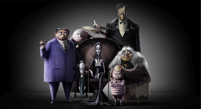 La famiglia Addams diventa un film animato con un cast stellare La prima immagine de La famiglia Addams