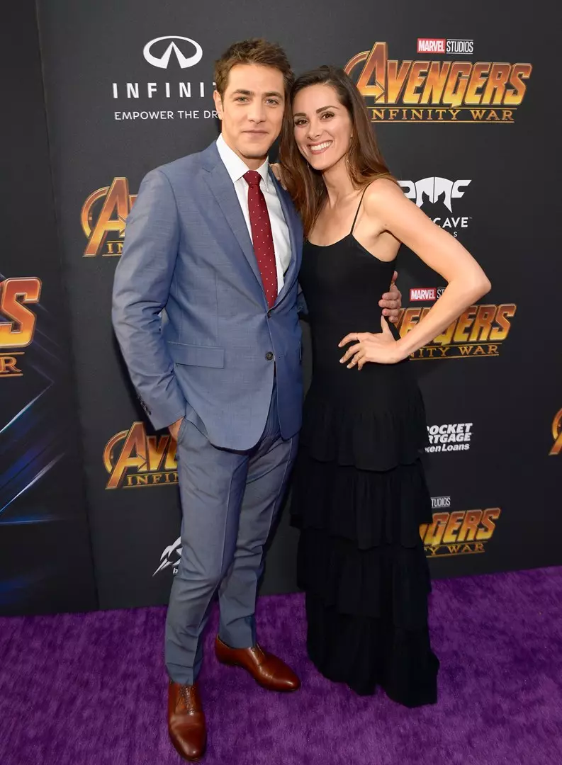 Alberto Frezza e Stefania Spampinato Alberto Frezza e Stefania Spampinato alla premiere di Avengers Infinity War