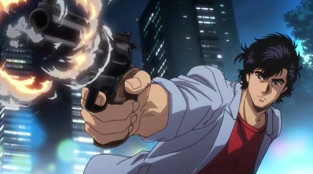 La polizia di Osaka cerca nuove reclute con un poster di City Hunter Ryo Saeba, protagonista di City Hunter