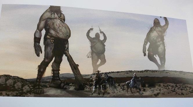 Concept art del film Una delle concept art del film