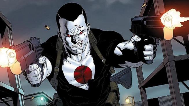 Bloodshot di Valiant Comics diventa un film: primo sguardo a Vin Diesel Mezzobusto di Bloodshot con pistole in mano che sparano