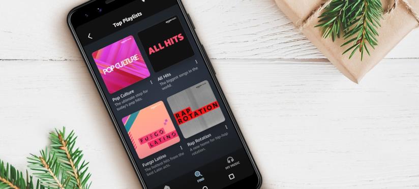 Anche Amazon Music ha ora il suo piano gratuito: Spotify trema? Amazon Music in esecuzione su uno smartphone Android