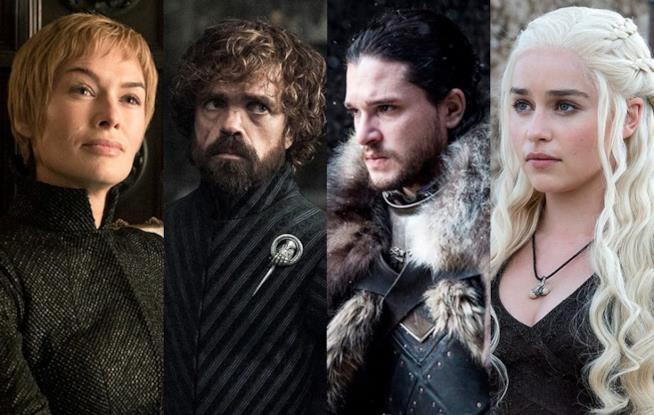 Un algoritmo stima le morti più probabili nella nuova stagione di Game of Thrones Alcuni protagonisti della Stagione 8 di Game of Thrones