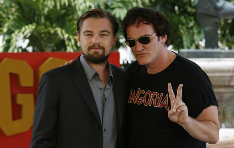 Leonardo DiCaprio ancora star per Tarantino Leonardo DiCaprio assieme a Quentin Tarantino