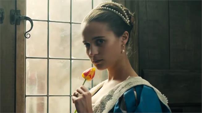 Alicia Vikander è la protagonista del trailer di Tulip Fever Alicia Vikander in Tulip Fever