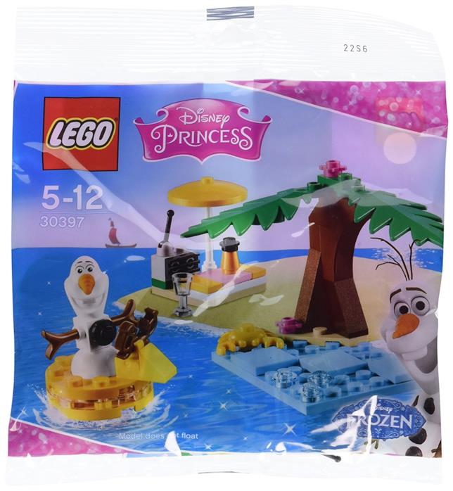 La confezione del set Il divertimento estivo di Olaf di LEGO Dettagli della confezione del set LEGO Il divertimento estivo di Olaf