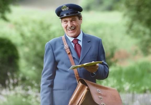 Un postino Il postino presente in alcune pubblicità Motta