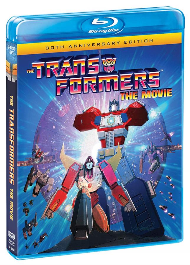 The Transformers - The Movie, il Blu-ray La cover del Blu-ray del 30esimo anniversario di The Transformers - The Movie