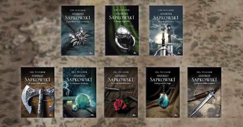 The Witcher: la nuova edizione Nord dei libri Le copertine delle nuove edizioni di The Witcher