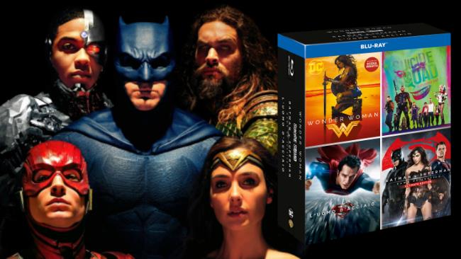 I cinecomic Warner racchiusi in un cofanetto: ecco il DC 4 Movies Boxset! il DC 4 Movies Boxset targato WB