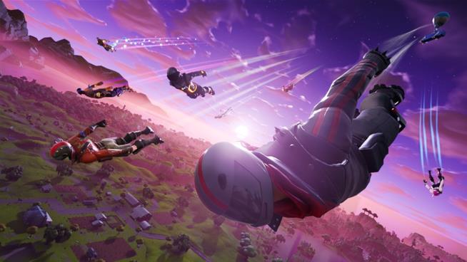 Fortnite esce nei negozi con il Pacchetto Zero Assoluto Volo su jetpack in Fortnite