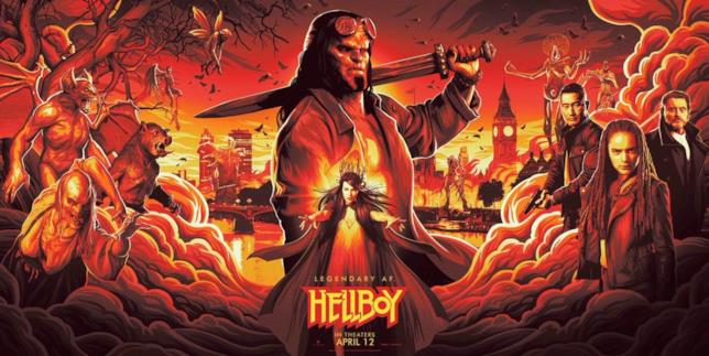 La possibile locandina del nuovo Hellboy Hellboy tornerà al cinema con un reboot