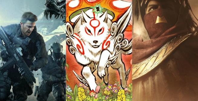 I migliori videogiochi di dicembre 2017 in uscita su PC, PS4, Xbox One e Switch I protagonisti di Not A Hero, Okami HD e La Maledizione di Osiride