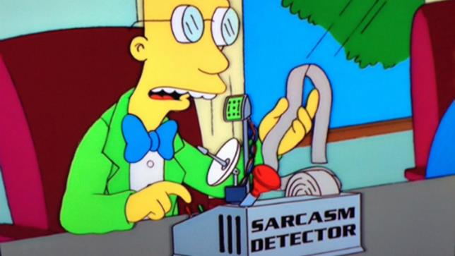 Rilevatore sarcasmo I Simpson Rilevatore sarcasmo del dottor Frink, I Simpson