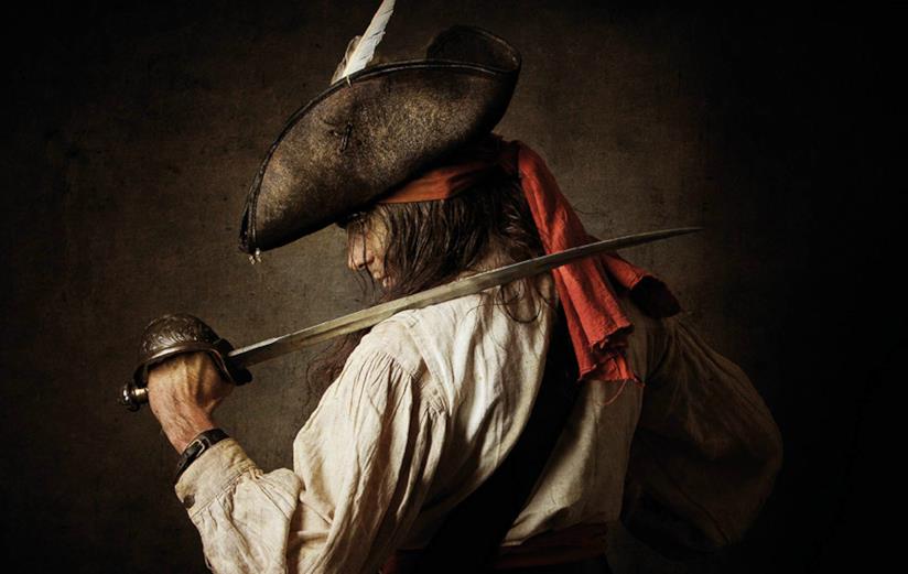 La recensione del romanzo James Hook. Il pirata che navigò in cielo Un artwork di James Hook per il romanzo edito da Scatole Parlanti