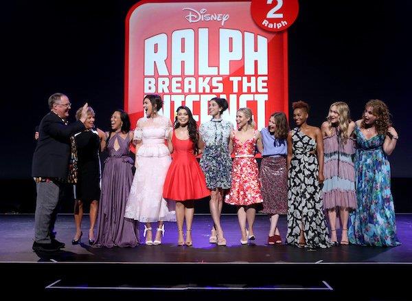 Le storiche voci delle principesse sul palco del D23 Le attrici che hanno prestato la voce nei film Disney