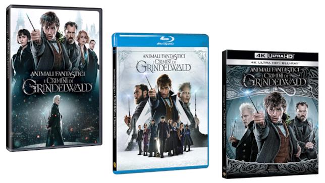 Animali Fantastici: I crimini di Grindelwald - Home Video Animali Fantastici: I crimini di Grindelwald - edizione Home Video