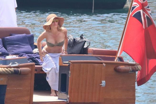L'attrice Gillian Anderson Gillian Anderson
