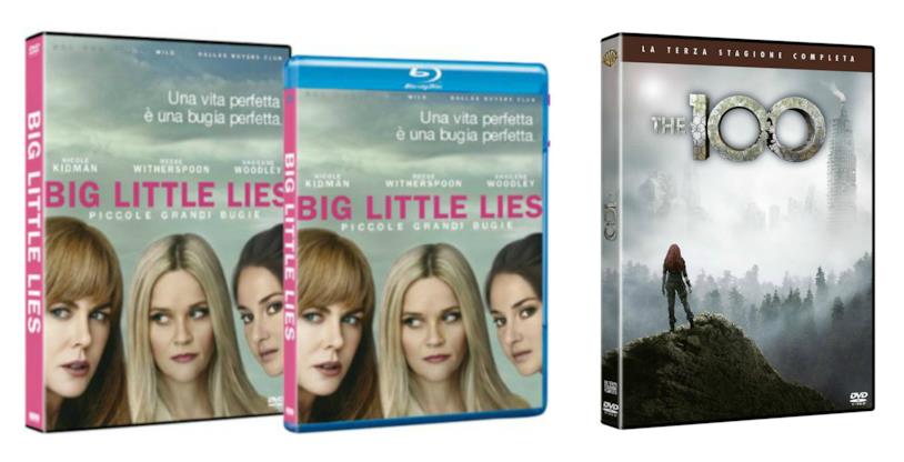 Le edizioni home video di Big Little Lies e The 100 Le serie tv Warner Bros. di settembre