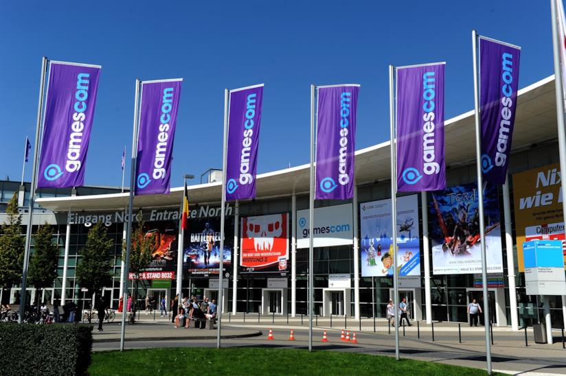 La Gamescom 2019 fissa l'appuntamento con la conferenza Opening Night Live L'ingresso della Gamescom alla Koelnmesse di Colonia