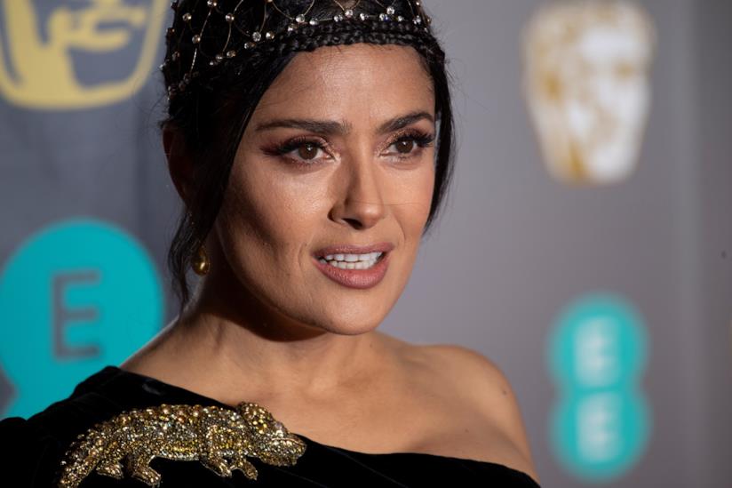 Salma Hayek sarebbe in trattative per entrare nel cast de Gli Eterni Un primo piano dell'attrice Salma Hayek