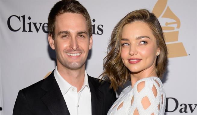 Miranda Kerr e Evan Spiegel insieme su Instagram Miranda Kerr insieme a Evan Spiegel