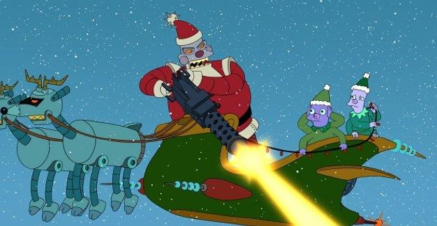 Natale a Futurama Babbo Nasale